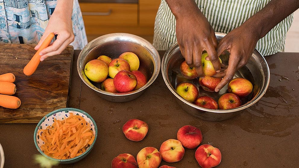 Le jus de pomme pourrait faire partie d'une saine alimentation